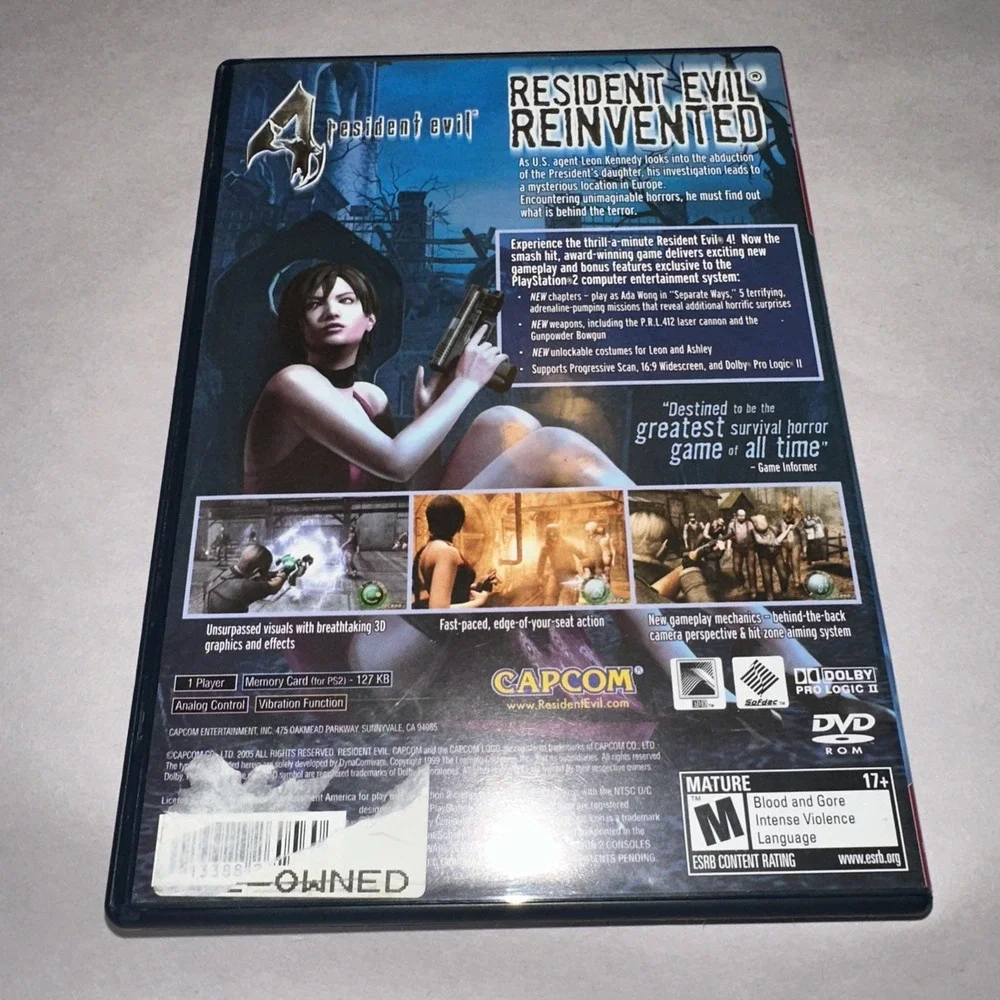 Resident Evil 4 (PS2 PlayStation 2, 2005) Complete CIB Greatest Hits VGC